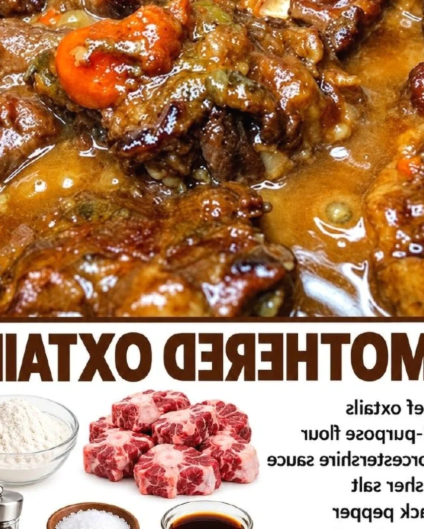 Smothered Oxtails Don’t LOSE this Recipe!