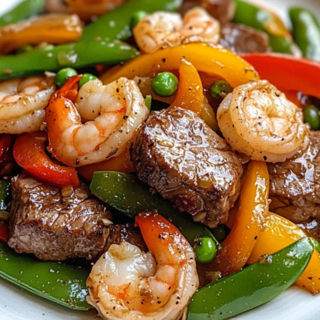 Steak and Shrimp Stir-Fry