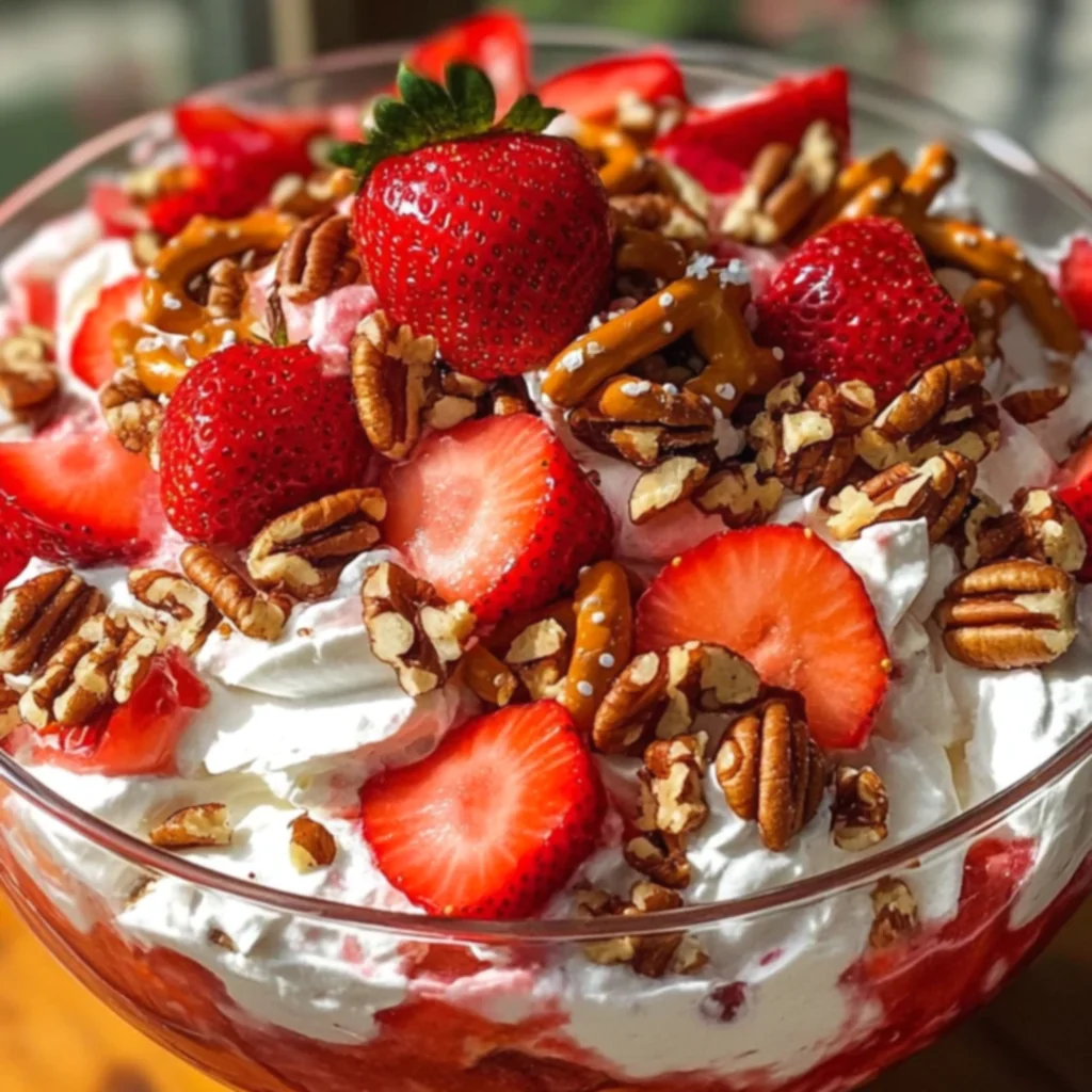 Strawberry Crackle Salad