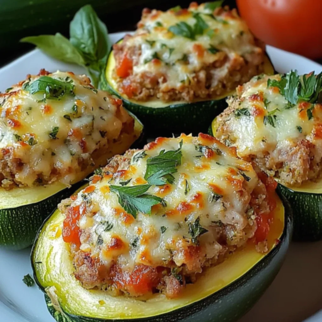 Stuffed Zucchini