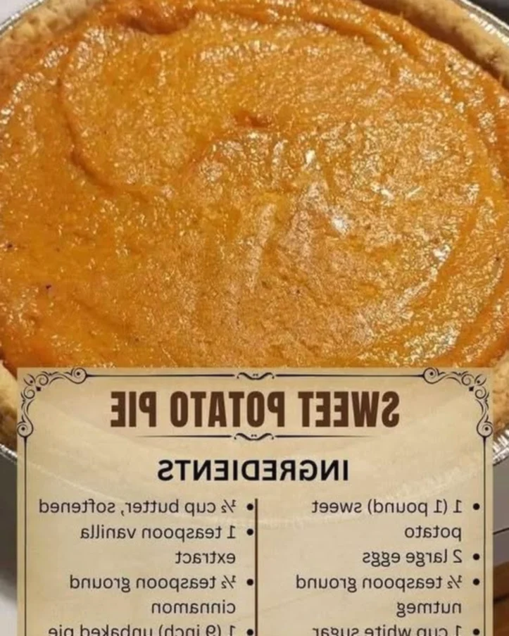 Sweet Potato Pie Don’t LOSE this Recipe!