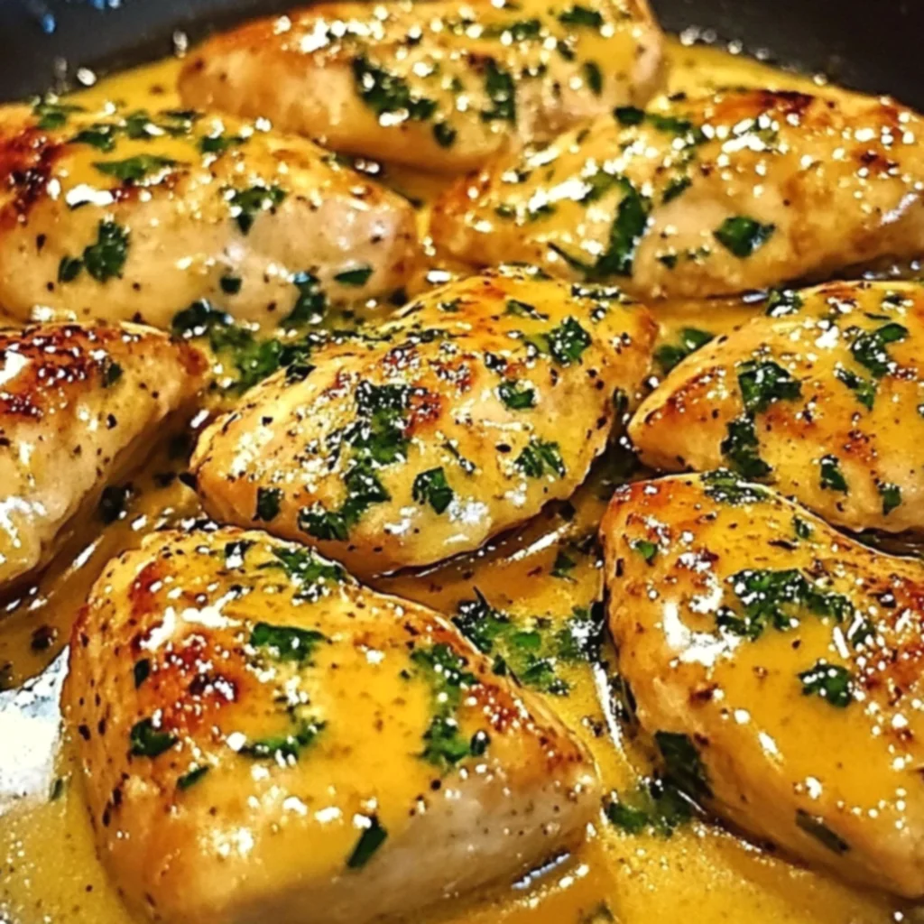 Texas Roadhouse Style Garlic Butter Chicken Skillet