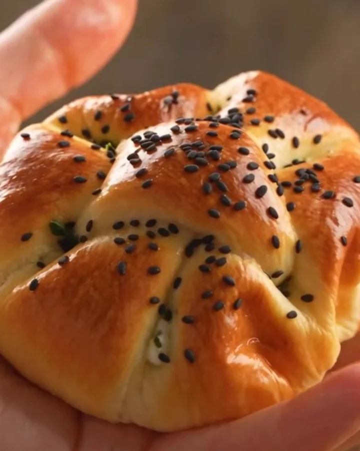 These Turkish braided brioche buns are softer than clouds and look like bakery perfection!