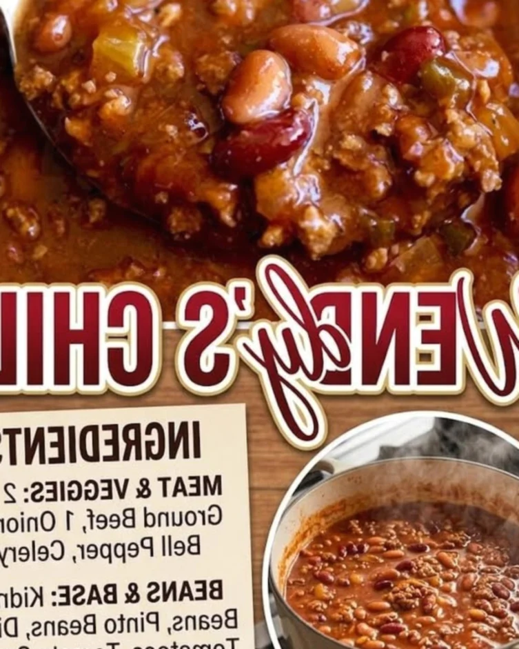 Wendy’s Chili Don’t LOSE this Recipe!