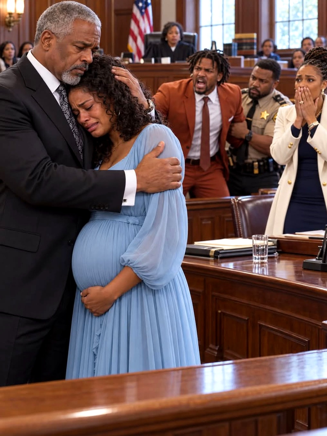 Pregnant Woman Denied Everything in Divorce Court—Then the Doors Slammed Shut